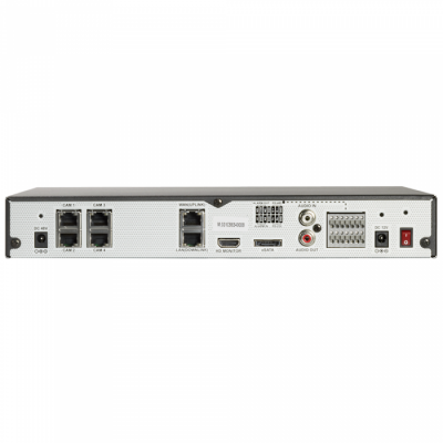 Ganz NR4HL-V PixelMaster 4 Channel 1080P NVR with PoE Switch